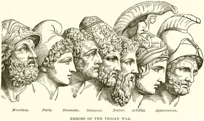 Eroi della guerra di Troia da English School