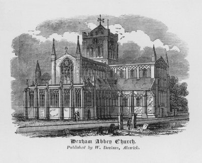 Abbazia di Hexham da English School