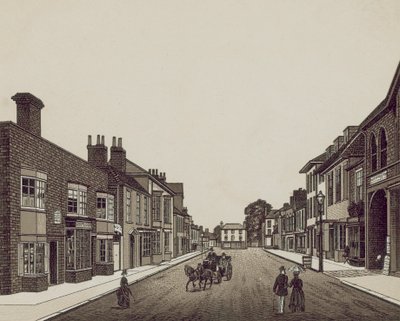 High Street, Petersfield dalla banca da English School