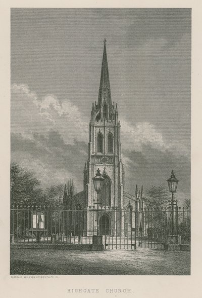 Chiesa di Highgate, Londra da English School