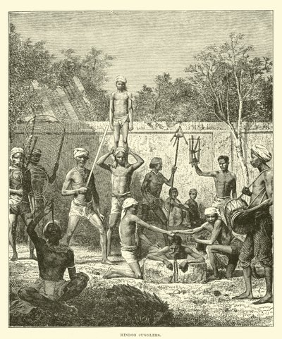 Giocolieri indù da English School