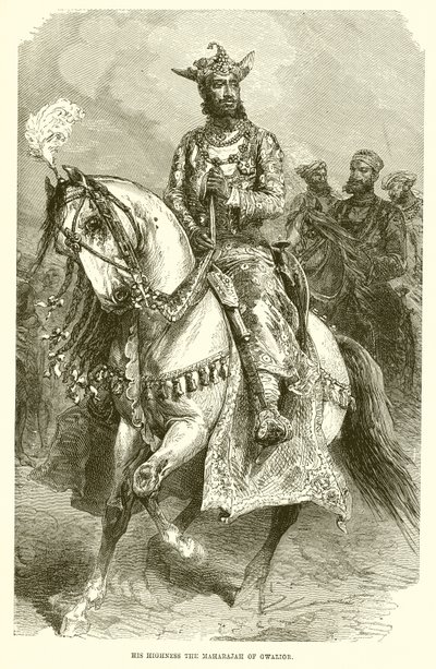 Sua Altezza il Maharajah di Gwalior da English School
