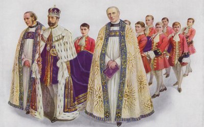 Sua Maestà il Re che entra nell