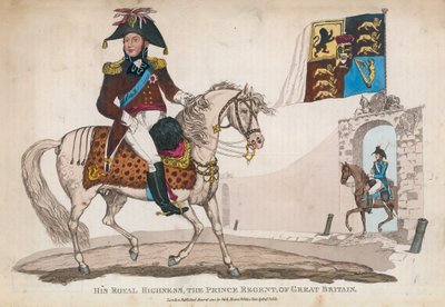 Sua Altezza Reale, il Principe Reggente di Gran Bretagna da English School