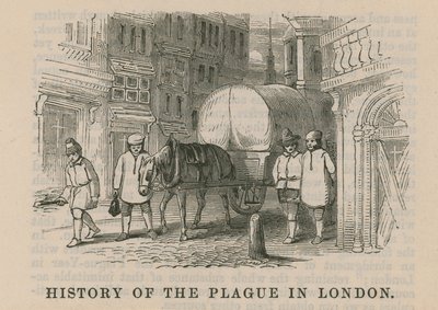 Storia della peste a Londra da English School