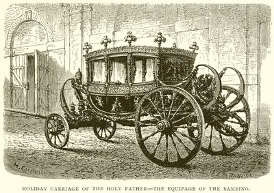 Carrozza Festiva del Santo Padre--L