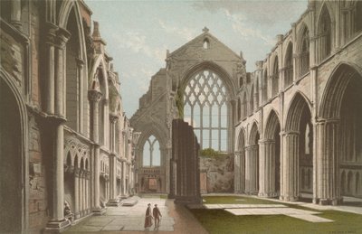 Cappella di Holyrood, Edimburgo da English School