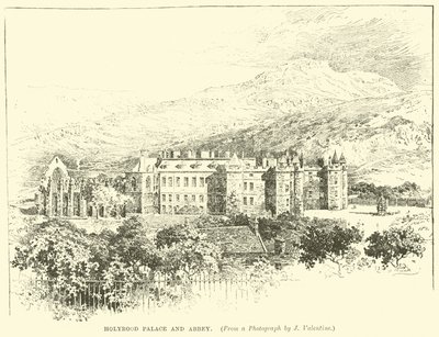 Palazzo e Abbazia di Holyrood da English School