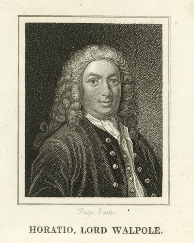 Horatio, Lord Walpole (incisione) da English School