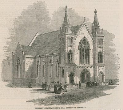 Cappella di Horbury, Notting Hill, Londra da English School