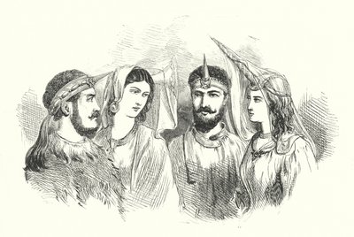 Corna (incisione) da English School