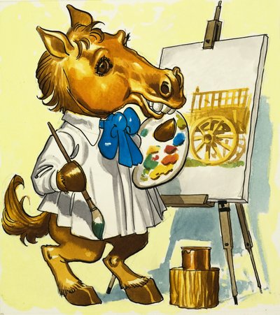 Artista Cavallo da English School