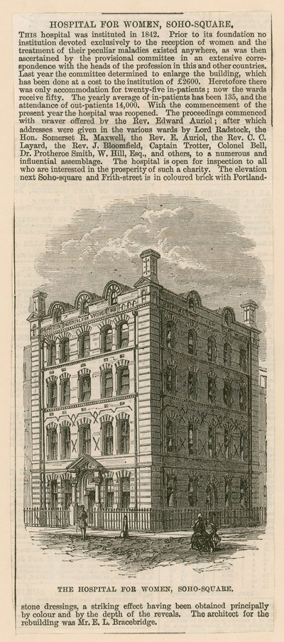 Ospedale per donne, Soho Square da English School