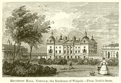 Houghton Hall, Norfolk, la residenza di Walpole da English School