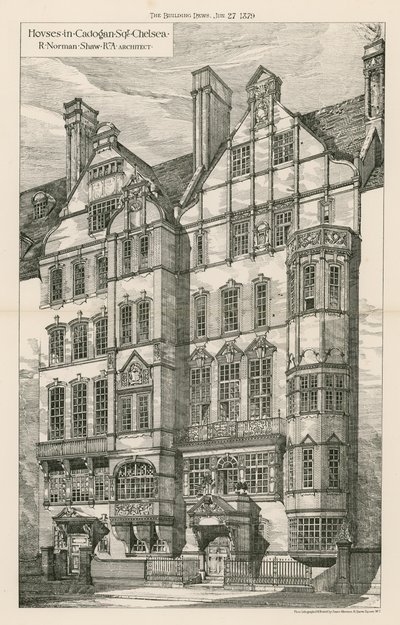 Case in Cadogan Square, Chelsea da English School