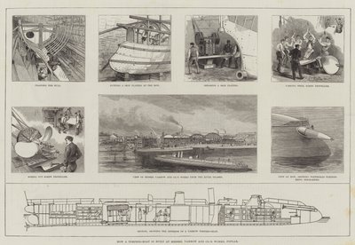 Come viene costruito un Torpediniere presso i Cantieri della Messers Yarrow and Company, Poplar da English School
