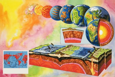 Come la Terra si è formata dalla polvere cosmica da English School