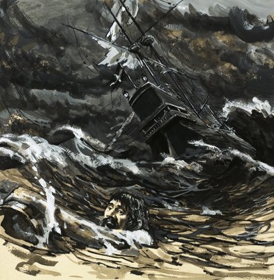 Hugo Grotius fu costretto a nuotare a riva dopo l