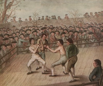 Combattimento tra Humphreys e Mendozo a Odiham da English School