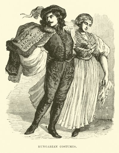 Costumi ungheresi da English School