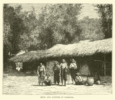 Capanni e nativi di Formosa da English School