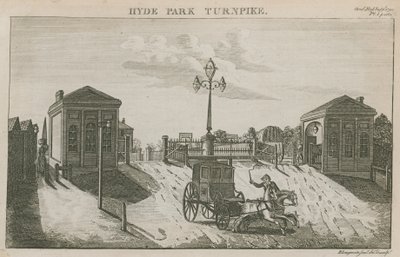 Hyde Park Turnpike, Hyde Park Corner, Londra da English School
