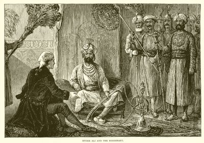 Hyder Ali e il missionario da English School