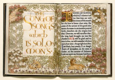 Copia illuminata del Vecchio Testamento da English School