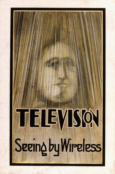 Copertina illustrata per la prima edizione di "Television, 1926 da English School