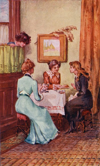 Illustrazione per A World of Girls di L T Meade da English School