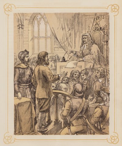 Illustrazione per Il Viaggio del Pellegrino di Bunyan da English School