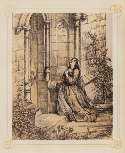 Illustrazione per Il progresso del pellegrino di Bunyan da English School
