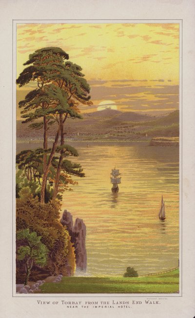 Illustrazione per la guida di Torquay da English School