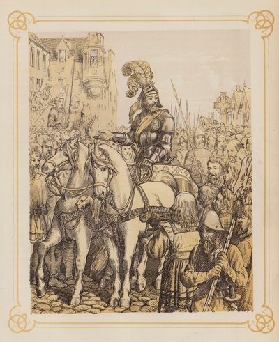 Illustrazione per La guerra santa di John Bunyan da English School