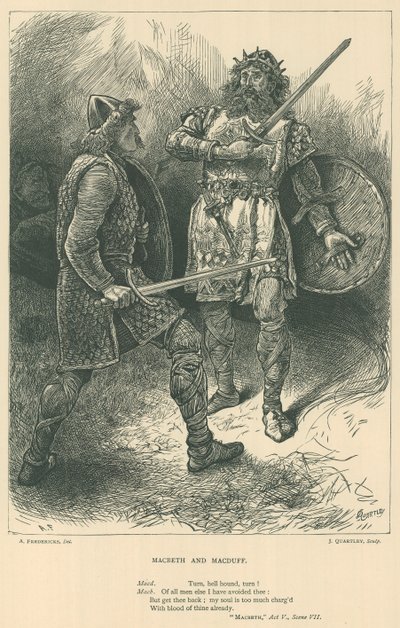 Illustrazione per Macbeth da English School