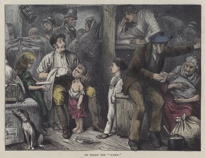 Illustrazione per Martin Chuzzlewit da English School