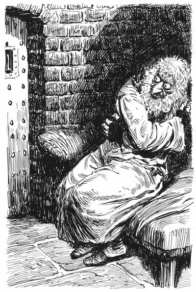 Illustrazione per Oliver Twist di Charles Dickens da English School