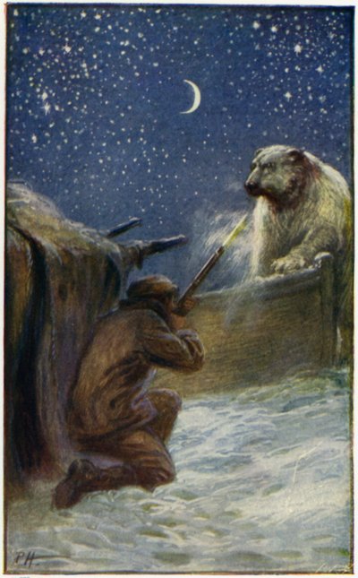 Illustrazione per Peter The Whaler di William H G Kingston da English School