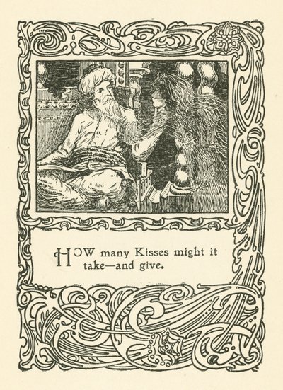 Illustrazione per Rubaiyat di Omar Khayyam (litografia) da English School