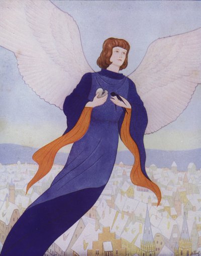 Illustrazione per Il principe felice di Oscar Wilde da English School