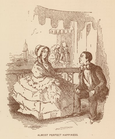 Illustrazione per La storia di Pendennis di Thackeray da English School