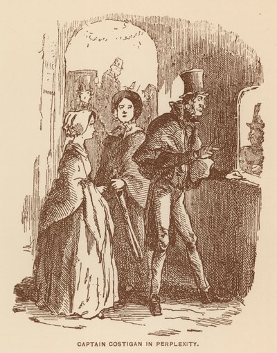 Illustrazione per La storia di Pendennis di Thackeray da English School