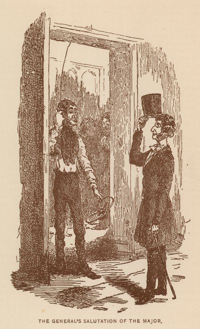 Illustrazione per La storia di Pendennis di Thackeray da English School