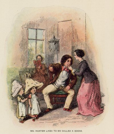 Illustrazione per La Storia di Pendennis di Thackeray da English School