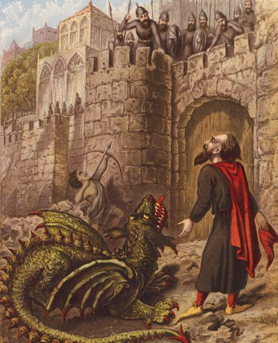Illustrazione per La Guerra Santa di John Bunyan da English School