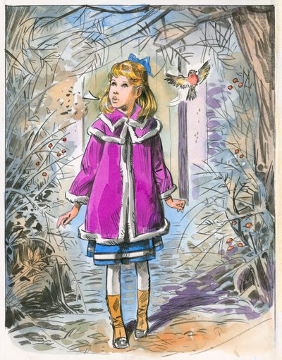 Illustrazione per Il giardino segreto da English School