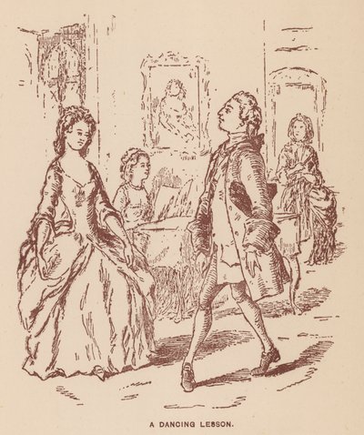 Illustrazione per The Virginians di Thackeray da English School