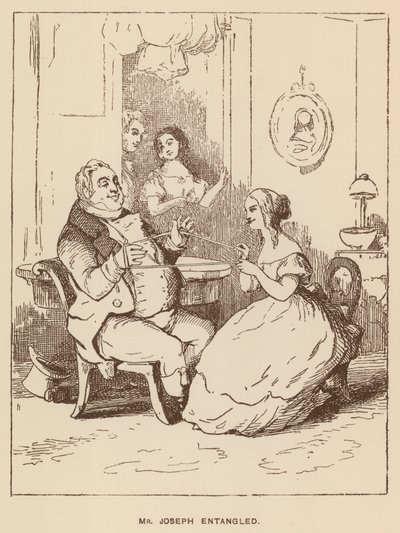 Illustrazione per Vanity Fair di Thackeray da English School