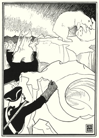 Illustrazione per Le avventure del barone di Münchhausen (incisione) da English School