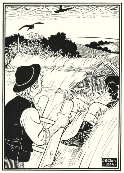 Illustrazione per le Avventure del Barone di Munchausen (incisione) da English School